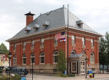 Leadville City Hall, N.E. Corner 8th and Harrison Avenue ~ 1905 City-Hall2.jpg