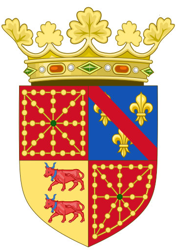 File:Coat of Arms of Henry IV of France as King of Navarre (1572-1589).svg