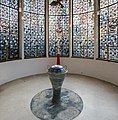 * Nomination Cologne, Germany: Baptismal font and stained glass windows in the baptisterium of St. Maria Königin (Köln-Marienburg) --Cccefalon 05:15, 3 February 2016 (UTC) * Promotion  Support Good quality.--Agnes Monkelbaan 06:01, 3 February 2016 (UTC)