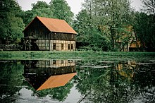 Die Cordinger Mühle mit dem Müllerhaus