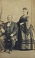Unidentified couple, 1872.