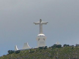 <span class="mw-page-title-main">Christ the King (Lubango)</span> Catholic monument in Angola inspired by Christ the Redeemer in Rio de Janeiro