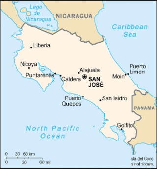 Poziția localității San José