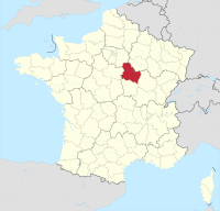 Département 89 in France 2016.svg