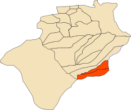 Distretto di Ouled Khoudir – Mappa