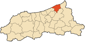 Localisation de Kheiri Oued Adjoul