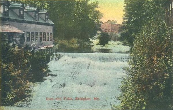 Dam and falls c. 1910