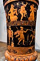 Darius Painter - RVAp 18-61 - Dionysos with satyrs and maenads - Greeks fighting Oscans - Berlin AS F 3264 - 05