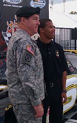 Darrell Wallace Jr. in 2011. Darrell Wallace, Jr. Army.jpg