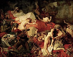 Delacroix - La Mort de Sardanapale (1827)