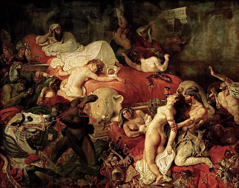 File:Delacroix - La Mort de Sardanapale (1827).jpg