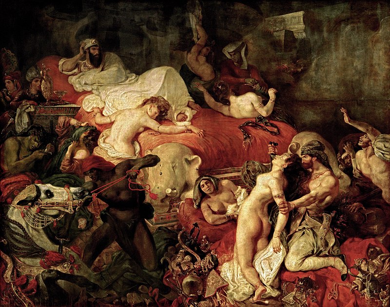 Delacroix - La Mort de Sardanapale (1827).jpg