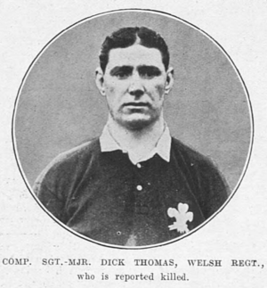 Dick Thomas in Wales Uniform.png