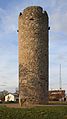 Der ehemalige W"artturm und heutige Aussichtsturm "Dicker Turm" im Wohnplatz Dicker Turm im Ortsteil Dirlos der Gemeinde Künzell