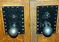 The doorknobs at Glen Eyrie castle in كولورادو سبرينغس (كولورادو)