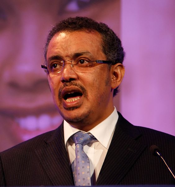 Archivo:Dr. Tedros Adhanom Ghebreyesus, Minister of Health, Ethiopia, speaking at the London Summit on Family Planning (7556214304) (cropped).jpg