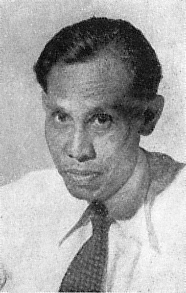 Portrait of Leimena in 1954