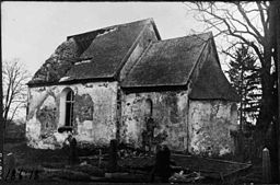 Klapjagders gamle kirke i 1920'erne