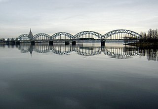 Daugava. Riia.