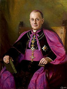 E. Caruana Dingli, Portrait of Archbishop Michael Gonzi.jpg