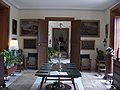 Reception room with guestbooks