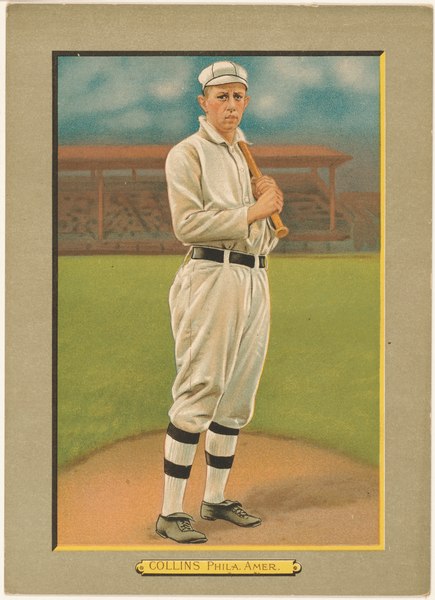 File:Eddie Collins, Philadelphia Athletics, baseball card portrait LCCN2007685689.tif