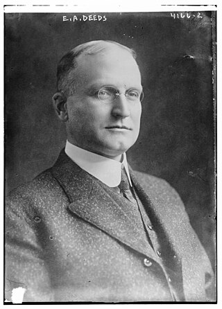 <span class="mw-page-title-main">Edward Andrew Deeds</span> American engineer and industrialist (1874–1960)