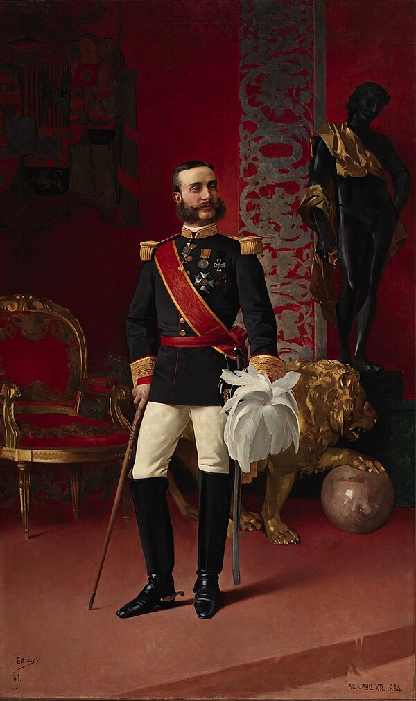 Portrait of Alfonso XII