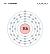 Electron shell 045 Rhodium.svg
