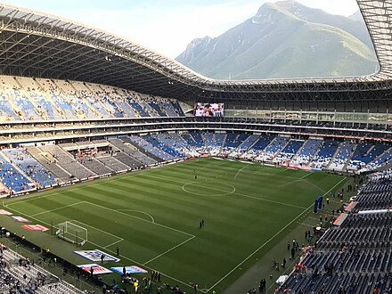 Estadio BBVA, home of the Rayados