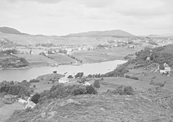 Blick auf das Dorf (um 1950)