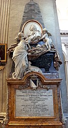 Monumento de Alessandro Gregorio Capponi (1746), de Ferdinando Fuga, con esculturas de Michelangelo Slodtz.