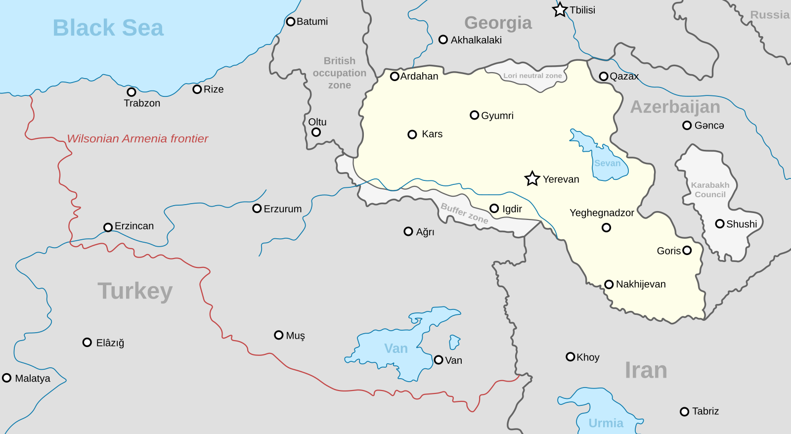 1 республика армения. Карта первой армянской Республики. Первая Республика Армения. Армения в мае.