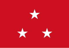 Flag of a Marine Corps
three-star general Flag of a United States Marine Corps lieutenant general.svg