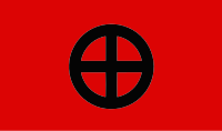 Nordiska rikspartiets flagga