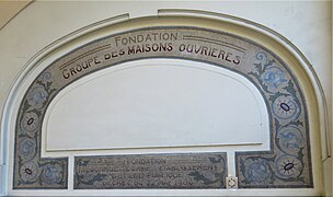 Fondation groupe des maisons ouvrières 126 avenue Daumesnil.