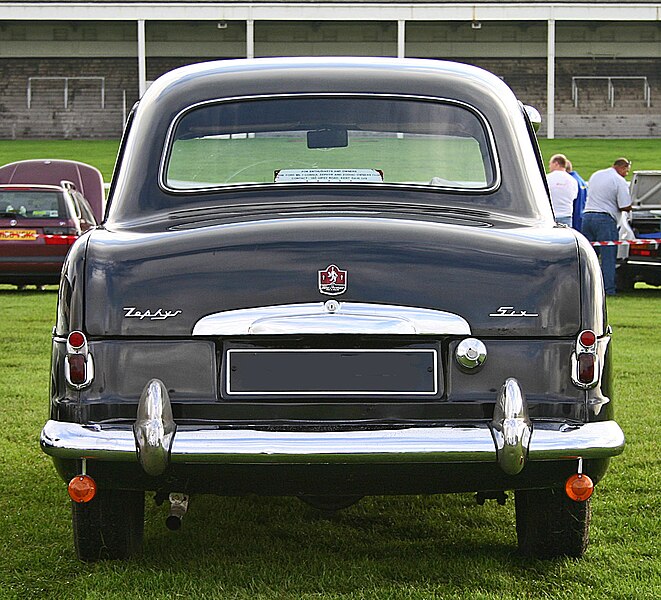 File:Ford Zephyr Six 1954 tail.jpg