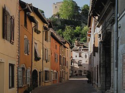 Skyline of Crémieu