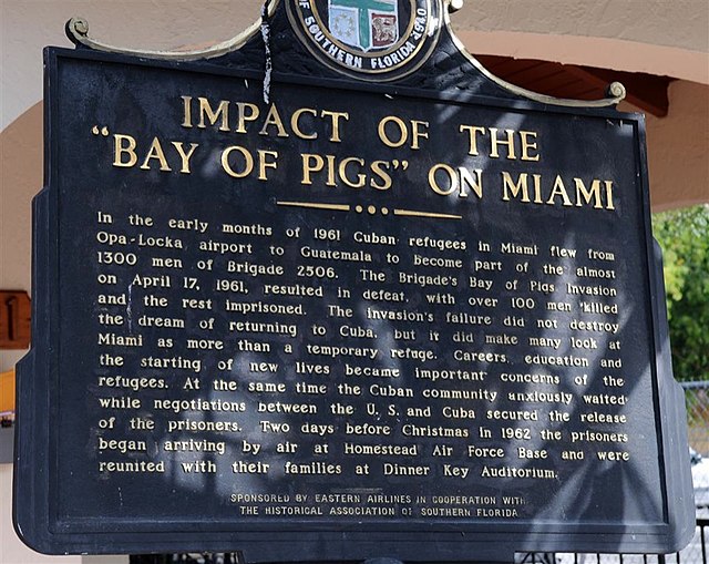 Bay Of Pigs Monument Parking