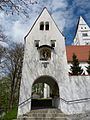 Cemetery wall