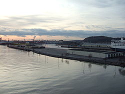 Frihamnen, Göteborg: Storlek, Pirar, Historia