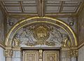 * Nomination Pediment of the "Porte Dorée" (Gilded Gate), 1528) at Fontainebleau castle, Seine-et-Marne, France. The salamander is the symbol of king Francis I of France.--Jebulon 16:23, 8 May 2012 (UTC)--Jebulon 16:23, 8 May 2012 (UTC) * Promotion Good quality. --JDP90 18:04, 8 May 2012 (UTC)