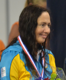 Ganna Ielisavetska - Ukranian Paralympic swimmer.png