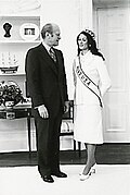 ‎ President Gerald Ford, Miss USA Barbara Peterson