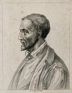 Girolamo Cardano. Stipple engraving by R. Cooper. Wellcome V0001004.jpg