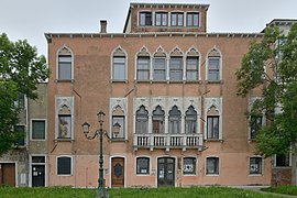 Palazzo Foscari en la isla de la Giudecca.