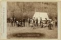 Engineers Corps camp and visitors (1889, LC-DIG-ppmsc-02548)