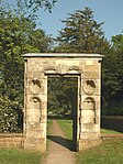 Gatepiers and gates about 80m south-east of Great Tew House GreatTew StMichael gateway.JPG