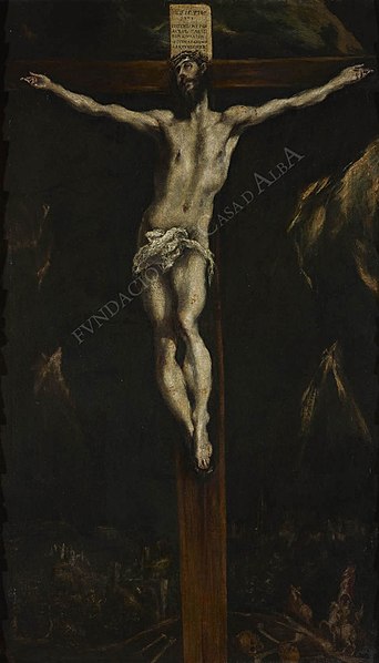 File:Greco - Cristo en la Cruz, fundacioncasadealba.jpg