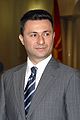 Nikola Gruevski, président du parti entre 2002 et 2017 et président du gouvernement de 2006 à 2016.